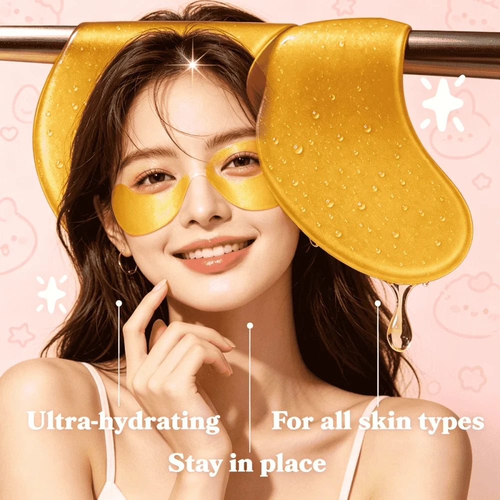 Gold Infused Collagen Eye Mask