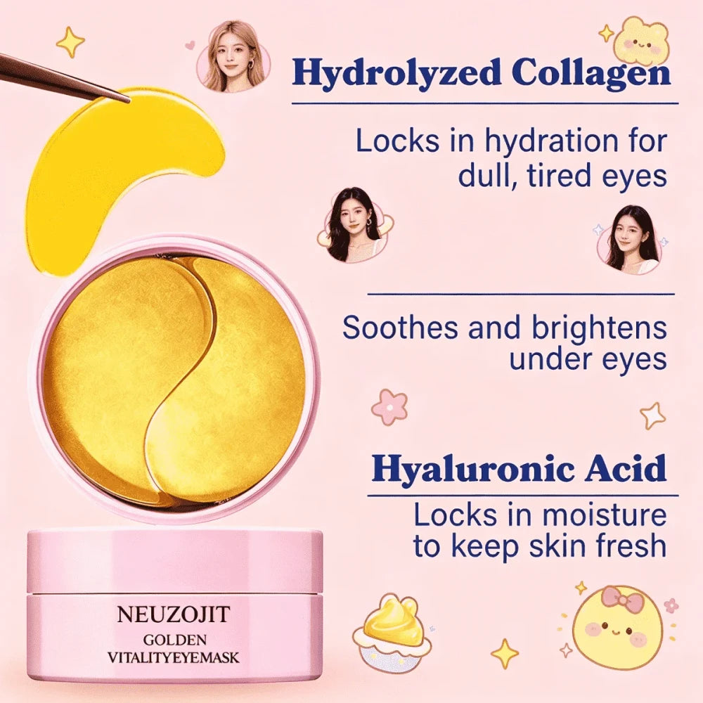 Gold Infused Collagen Eye Mask