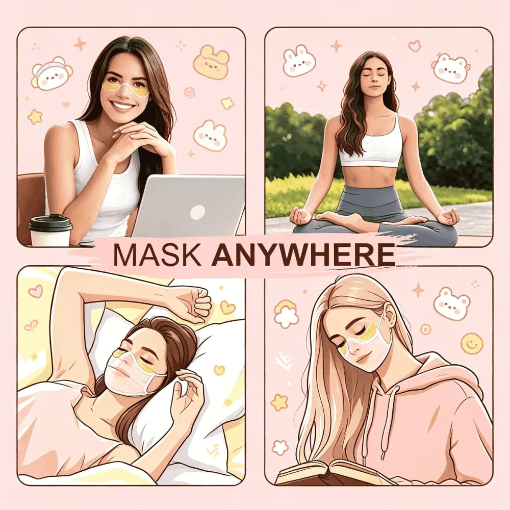 Gold Infused Collagen Eye Mask