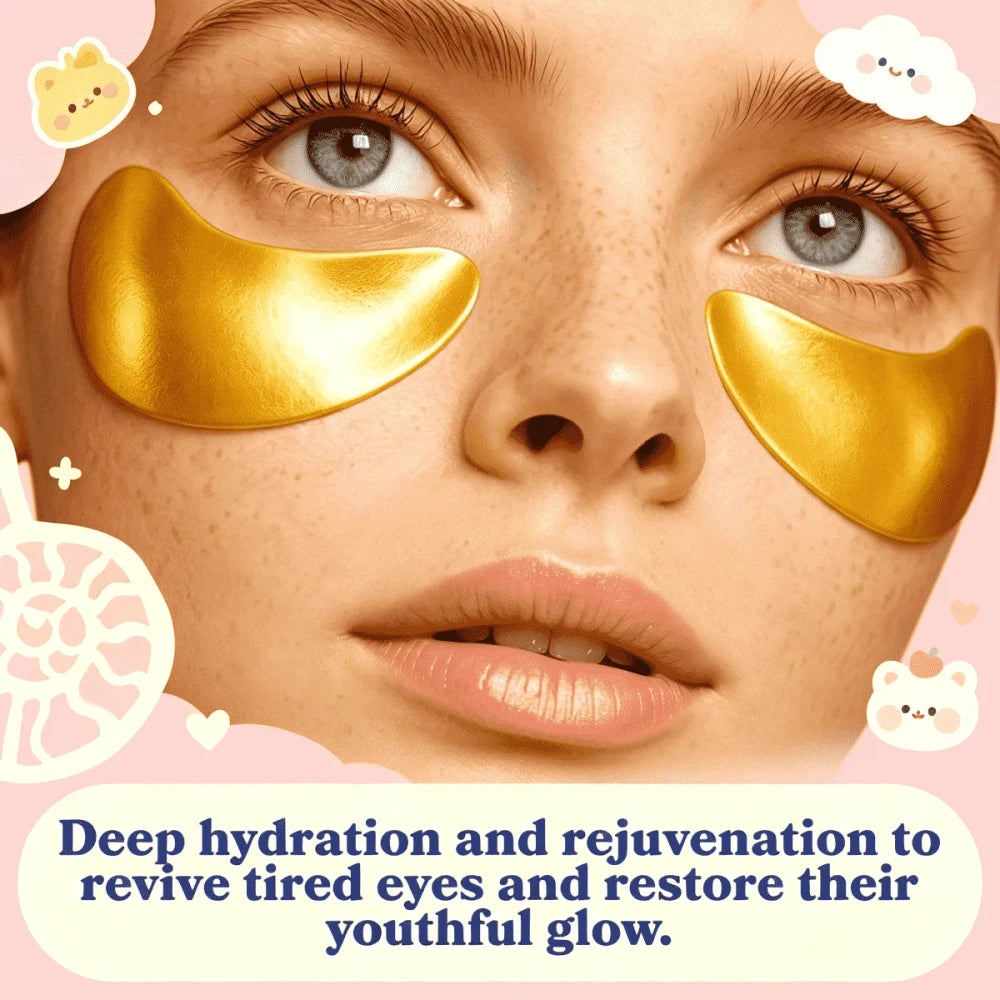 Gold Infused Collagen Eye Mask