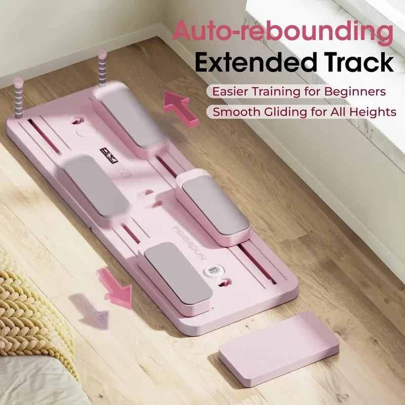 Foldable Pilates Board Home Gym System