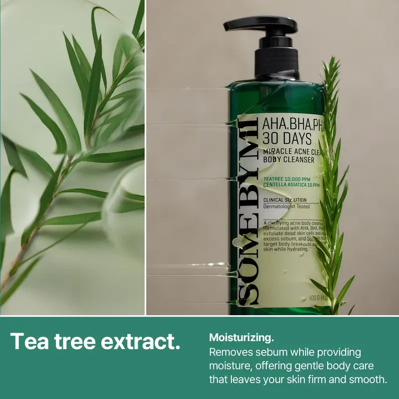 Mint Body Wash And Cream Set