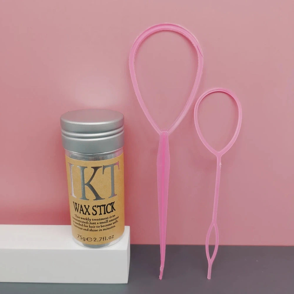 Sleek Hair Styling Wax Stick Set