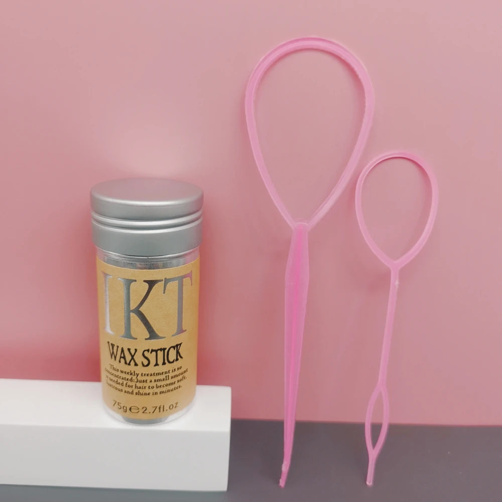 Sleek Hair Styling Wax Stick Set