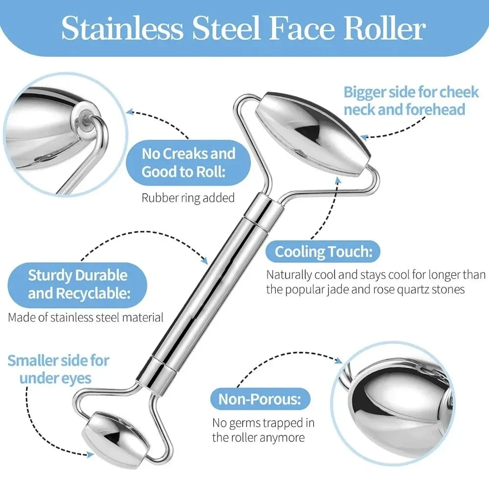 Stainless Steel Face Ice Roller