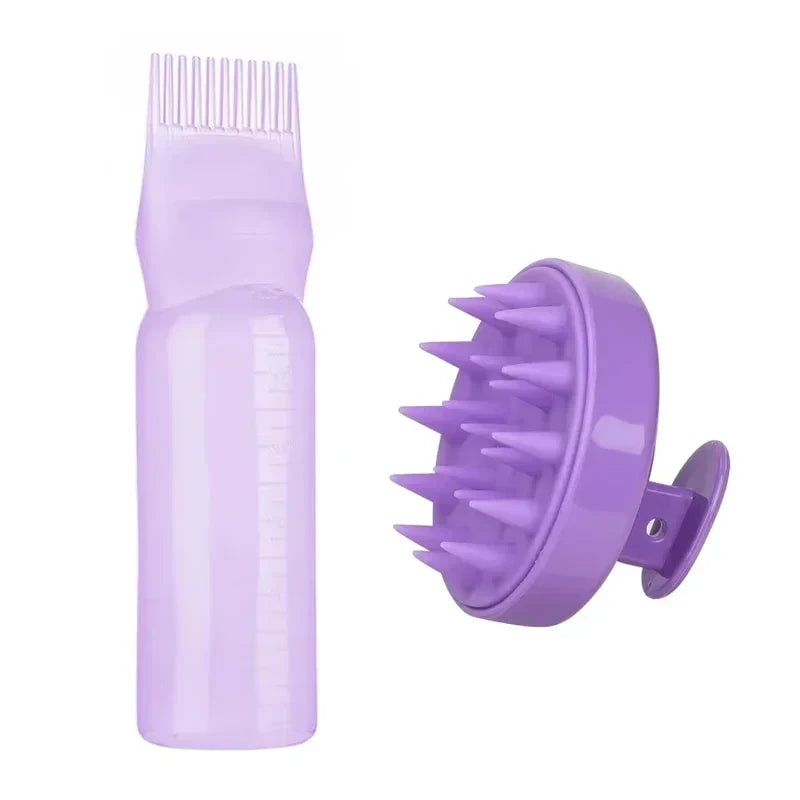 Silicone Scalp Massage Oil Applicator